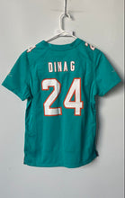 Load image into Gallery viewer, Nike Womens Green NFL Miami Dolphins Dinag #24 Football Jersey Size Small
