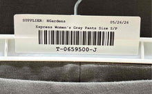 Load image into Gallery viewer, Express Womens Gray Elastic Waist Stretch Pull-On Ankle Leggings Size Small
