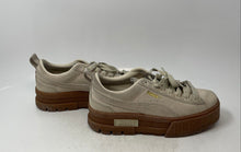 Load image into Gallery viewer, Puma Womens Mayze Beige Suede Lace-Up Low Top Sneaker Shoes Size 8
