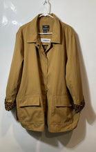 Load image into Gallery viewer, Dennis Basso Womens Brown Long Sleeve Collared Snap Front Jacket Size 3X

