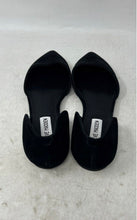 Load image into Gallery viewer, Steve Madden Womens Khai Black Leather Pointed Toe Slip-On D'Orsay Flats Size 8M
