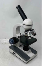 Load image into Gallery viewer, AmScope White Black Portable Monocular Compound Microscope Not Tested
