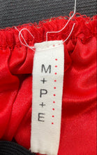 Load image into Gallery viewer, Maple Womens Red Multicolor Mandala And Paisley Print Midi A-Line Skirt Size 5
