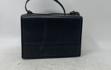 Load image into Gallery viewer, Zara Womens Black Leather Structured Top Handle Crossbody Purse
