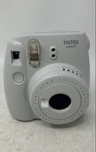 Load image into Gallery viewer, Fujifilm Instax Mini 9 Smoky White Built-In Flash Instant Film Camera Not Tested
