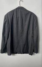 Load image into Gallery viewer, Michael Kors Mens Dark Gray Long Sleeve Notch Lapel Two-Button Blazer Size 46S
