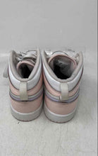 Load image into Gallery viewer, Nike Kids Air Jordan 1 Mid White Light Purple Pink Lace-Up Sneaker Shoes Size 3Y
