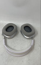 Load image into Gallery viewer, Silver White Water-Resistant Wireless Bluetooth Over The Ear Headphones Untested
