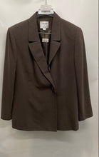 Load image into Gallery viewer, Collections For Le Suit Womens Brown Long Sleeve One-Button Blazer Jacket Sz 16
