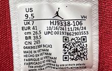 Load image into Gallery viewer, Nike Womens Air Jordan 1 Low HJ9338-106 White Red Sneaker Shoes Size 9.5
