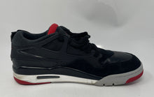 Load image into Gallery viewer, Authentic Nike Mens Air Jordan 4 RM Black Red Sneakers Shoes Size 12 Stained
