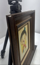 Load image into Gallery viewer, Dianne Dengel Sad Clown 1966 Petini Signature Lithograph Framed Art Print
