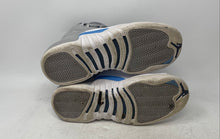 Load image into Gallery viewer, Nike Boys Air Jordan 12 Retro University Blue White Gray Sneaker Shoes Size 6Y
