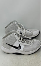 Load image into Gallery viewer, Nike Mens Air Precision 898455-100 White Black Lace-Up Basketball Shoes Size 9.5

