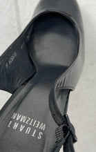 Load image into Gallery viewer, Stuart Weitzman Womens Black Round Toe Slingback Platform Heels Size 6.5M
