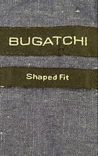 Load image into Gallery viewer, Bugatchi Mens Blue Print Long Sleeve Collared Button-Up Shirt Size Large
