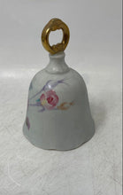 Load image into Gallery viewer, Antique The Danbury Mint Multicolor Floral Hand Painted Porcelain Bell
