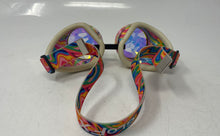 Load image into Gallery viewer, Multicolor Rainbow Glasses Adjustable Strap Steampunk Rave Goggles For Kids
