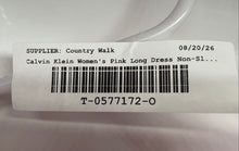 Load image into Gallery viewer, Calvin Klein Womens Pink Sleeveless Off-The-Shoulder Long Maxi Dress Size 2
