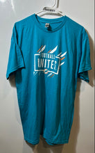 Load image into Gallery viewer, Gildan Mens Blue Heavy Cotton NFL Miami Dolphins Football Unites T-Shirt Size L
