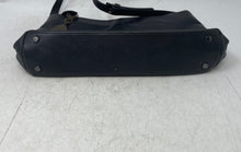 Load image into Gallery viewer, Jones New York Womens Black Leather Adjustable Strap Shoulder Crossbody Bag
