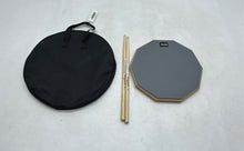 Load image into Gallery viewer, Anyuxin 5A Gray Percussion Instrument Drum Practice Pad And Stick Set With Case

