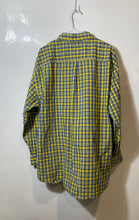 Load image into Gallery viewer, Tommy Hilfiger Mens Yellow And Blue Plaid Printed Button-Up Shirt Size XXL
