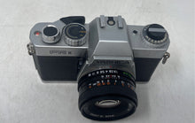 Load image into Gallery viewer, Yashica FR-II Silver Black SLR Film Camera DBS 50mm Lens Not Tested
