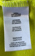 Load image into Gallery viewer, Calvin Klein Womens Green Henley Neck Short Sleeve Stretch T-Shirt Size Medium
