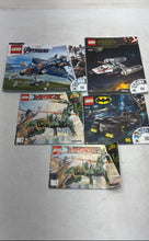 Load image into Gallery viewer, Lot Of 5 Pcs Assorted Lego Multicolor Mixed Various Instruction Manuals
