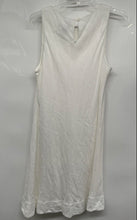Load image into Gallery viewer, New York &amp; Company Womens White Sleeveless Round Neck Shift Dress Size 12
