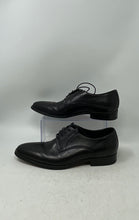 Load image into Gallery viewer, Gifennse Mens Black Leather Round Toe Lace-Up Oxford Dress Shoes Size 10
