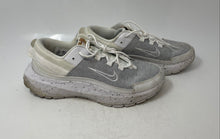 Load image into Gallery viewer, Nike Womens Crater Remixa DA1468-100 White Gray Lace-Up Sneakers Shoes Size 8
