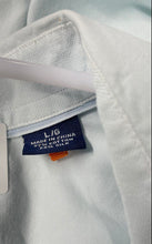 Load image into Gallery viewer, Tommy Bahama Mens Blue Cotton Silk Long Sleeve Button-Up Shirt Size Large
