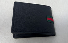 Load image into Gallery viewer, Leather Design Mens Brown ID Window Inner Pocket Card Holder Bi-Fold Wallet
