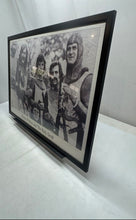 Load image into Gallery viewer, Black White Framed Monty Python And The Holy Grail Movie Photography Poster
