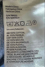 Load image into Gallery viewer, Divided By H&amp;M Womens Light Blue Denim Elastic Waist Wide-Leg Jeans Size XXS
