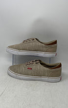 Load image into Gallery viewer, Levi's Comfort Mens Ethan Beige Low Top Lace-Up Tennis Shoes Size 9.5
