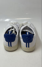 Load image into Gallery viewer, Lacoste Mens Carnaby EVO 119 White Blue Low Top Lace-Up Sneaker Shoes Size 10
