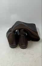 Load image into Gallery viewer, Coach Womens Brown Leather Almond Toe Adjustable Strap Knee High Boots Size 11

