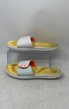 Load image into Gallery viewer, Under Armour Womens Ignite 9 3022717-113 White Yellow Slide Sandals Size 9

