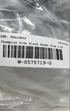 Load image into Gallery viewer, Champion Kids Rally Pro Black White Pull-On Sneaker Shoes Size 3.5
