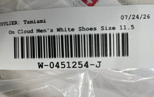 Load image into Gallery viewer, On Mens The Roger Advantage White Low Top Lace-Up Sneaker Shoes Size 11.5
