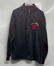 Load image into Gallery viewer, Exclusive Collection Mens Black Miami Heat Long Sleeve Basketball Jacket Size M
