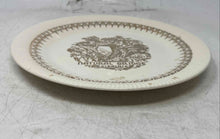 Load image into Gallery viewer, Natural Bridge Virginia Ivory Gold Trim Ceramic Souvenir Collector Plate
