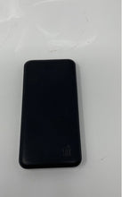 Load image into Gallery viewer, Lax Black Dual USB Portable Charger 12000mAh Power Bank Powers On
