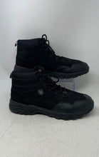 Load image into Gallery viewer, Torque Mens Black Leather Lace-Up Round Toe Ankle Riding Boots Size 11
