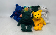 Load image into Gallery viewer, Set Of 6 Pcs Salvino's Bamm Beano's Baseball Greats Collectible Plush Toy

