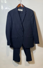 Load image into Gallery viewer, Zara Mens Blue Long Sleeve Single-Breasted 2-Piece Suit Pants Set Size 38-44
