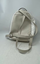Load image into Gallery viewer, Nine West Womens White Monogram Outer Pockets Adjustable Strap Zipper Backpack
